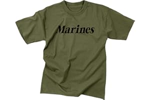 ROTHCO Kids Olive Drab Marines T-Shirt-MEDIUM