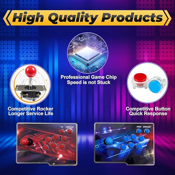 AKAXI PANDORA BOX CONSOLE 32000 ARCADE GAMES IN 1,RETRO GAME MACHINE FOR TV PC PROJECTOR, SUPPORTS UP TO 4 PLAYERS, FULL HD OUTPUT, SEARCH, SAVE, HIDE, FAVORITES LIST