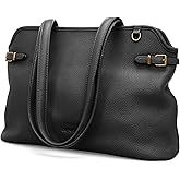 befen Soft Genuine Leather Medium Tote Bag for Women Designer Totes Purse Handbags with Top Handles Satchel Purses