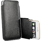 Apple iPhone SE 2020 / iPhone 6 / iPhone 6S / iPhone 7 / iPhone 8 4.7” Phone Sleeve, Elastic Pull Strap, PU Leather Protectiv