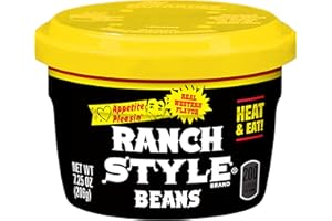 Ranch Style Pinto Beans Microwavable Cups, 7.25 oz. (Pack of 12)