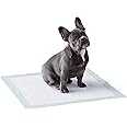 Amazon Basics Dog and Puppy Pads, Leak-proof 5-Layer Pee Pads with Quick-dry Surface for Potty Training