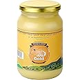 Pure A2 Ghee | Clarified Butter from A2 Milk, Unsalted, Non-GMO, Grass Fed, Pasteurized, Bilona Method, Gir Cow, Lactose-free (16 Oz)