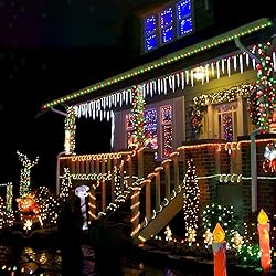 50ft LED Rope Lights Outdoor, 360 LED Connectable