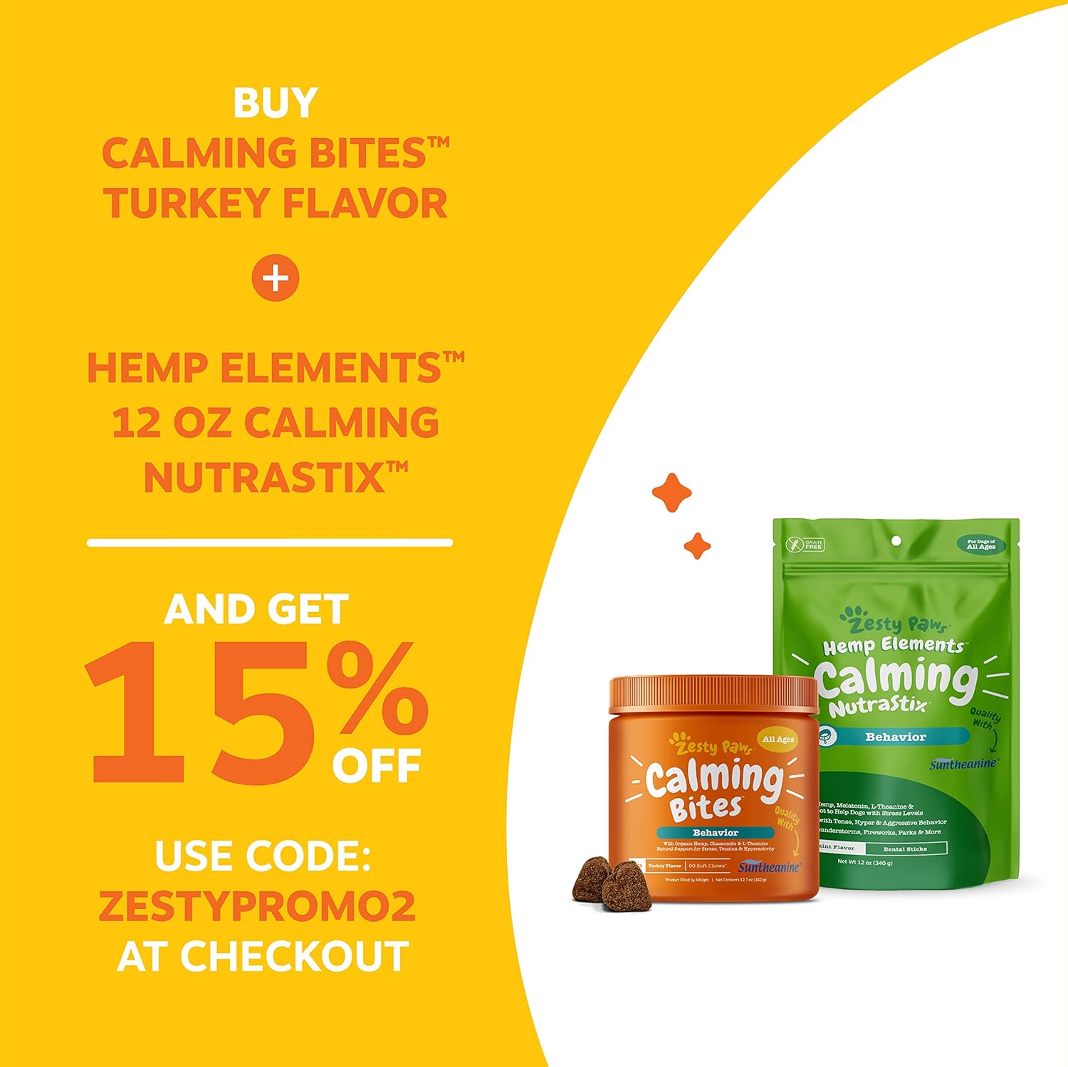 zesty paws calming bites review