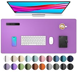 Aothia Leather Desk Pad Protector, Mouse