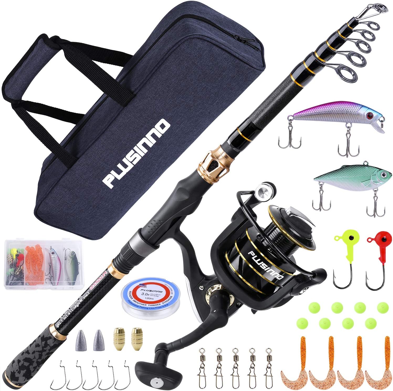 telescopic fishing rod