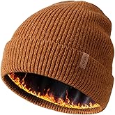 FURTALK Winter Hats for Men Women Fleece Lined Beanie Warm Cuffed Outdoor Skull Cap