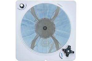 RVLOVENT Upgrade Kit Rv Trailer Camper Van Roof Vent Fan Motor Replacement, Compatible with Heng's, Ventline