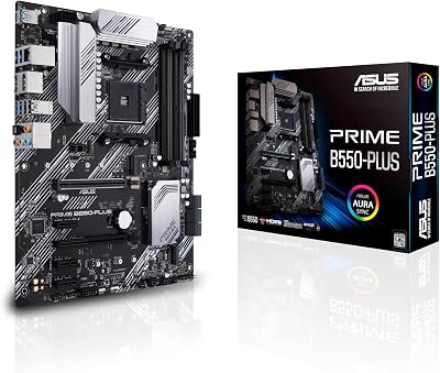 ASUS PRIME B550-PLUS Motherboard ATX AM4 AMD B550 Chipset USB 3.2 Gen 2