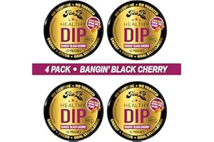 Teaza Herbal Energy Pouch Mixed 4 Pucks Banging Black Cherry Tobacco Replacement