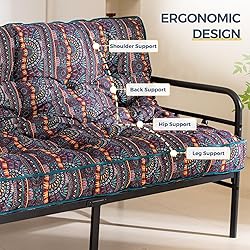 MAXYOYO 6 Inch Bohemian Futon Mattress Full