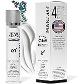Man Labs Titan Anti-Aging Mens Face Cream – Mens Face Moisturizer – For Men, Face Lotion – Men, Skin Care – Tighten, Tone, Revitalize – Ceramides, Vitamin C & E, Squalane – All Skin Types – Unscented