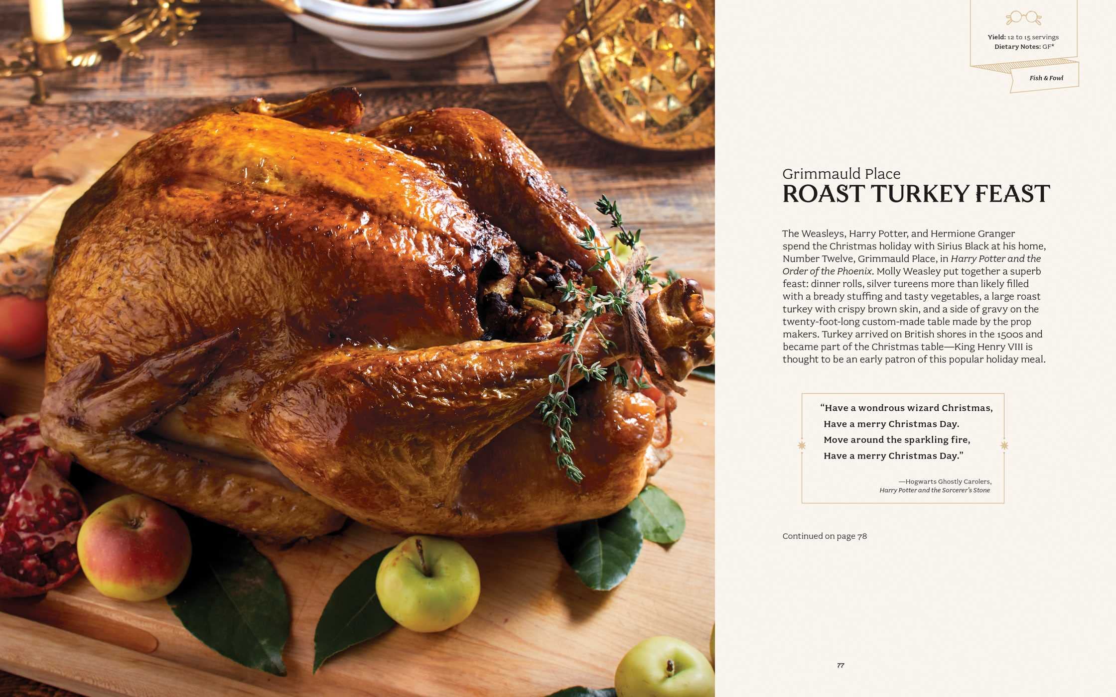 Harry Potter: Official Christmas Cookbook Harry Potter: Official Christmas Cookbook Hardcover