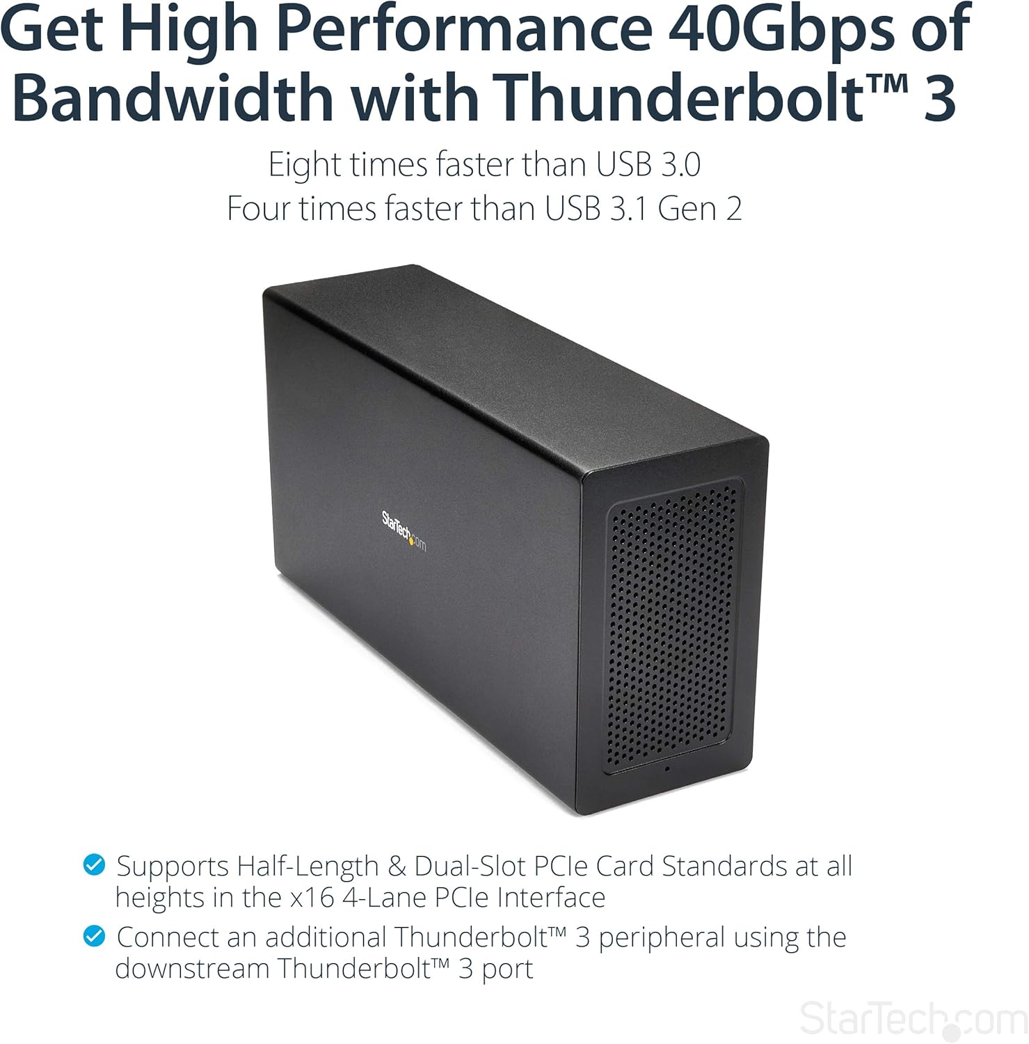 Caja Thunderbolt 3 PCI-E X16: Startech: Amazon.es: Informática
