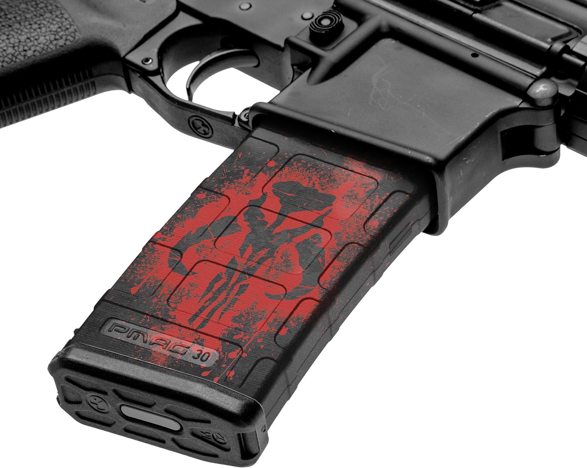 GunSkins AR-15/M4 Mag Skin Camouflage Kit DIY Vinyl Magazine Wrap - 3 Pack