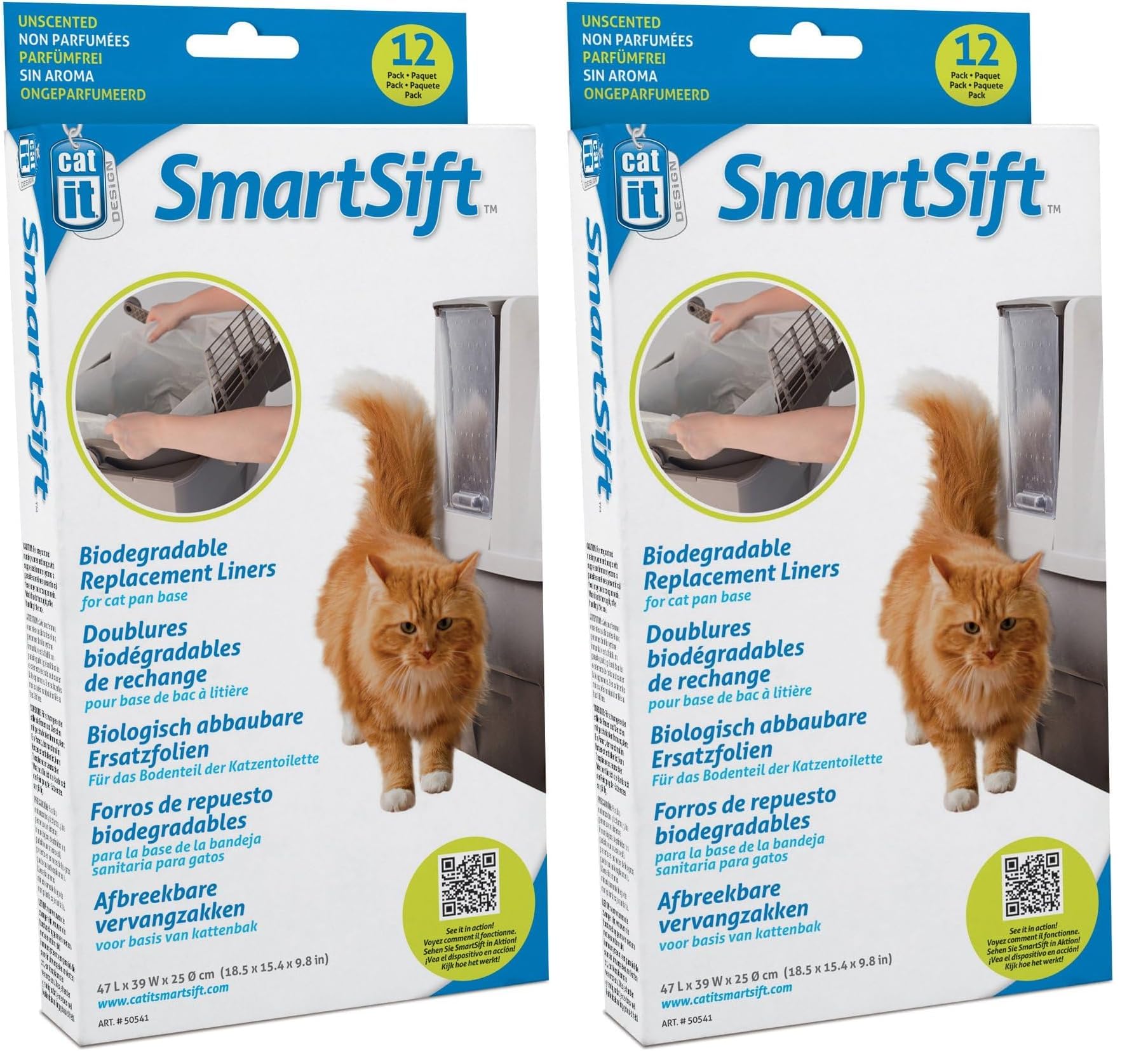 Catit Design Replacement Liner for Smartsift Base (Pack of 2)