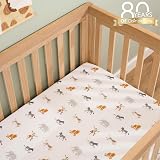 Clair de Lune Jungle Dream 2 Pack Fitted Cot Bed Sheets 70 x 140 cm view 3