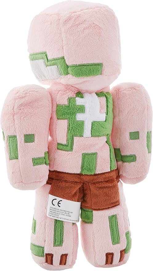 Minecraft 5957 12 Inch Zombie Pigman Plush Toy Amazon Co Uk Toys Games
