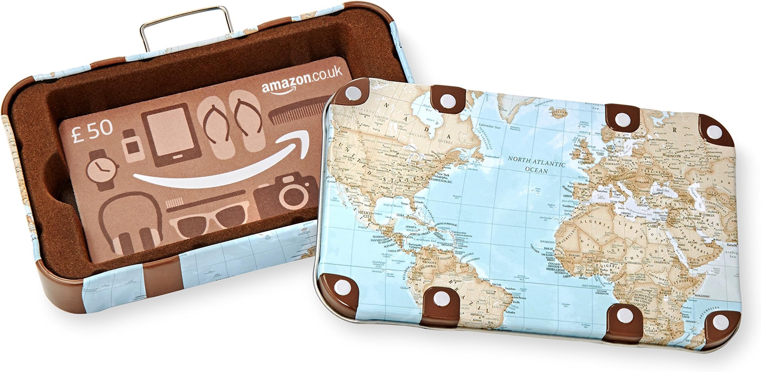 Suitcase Tin