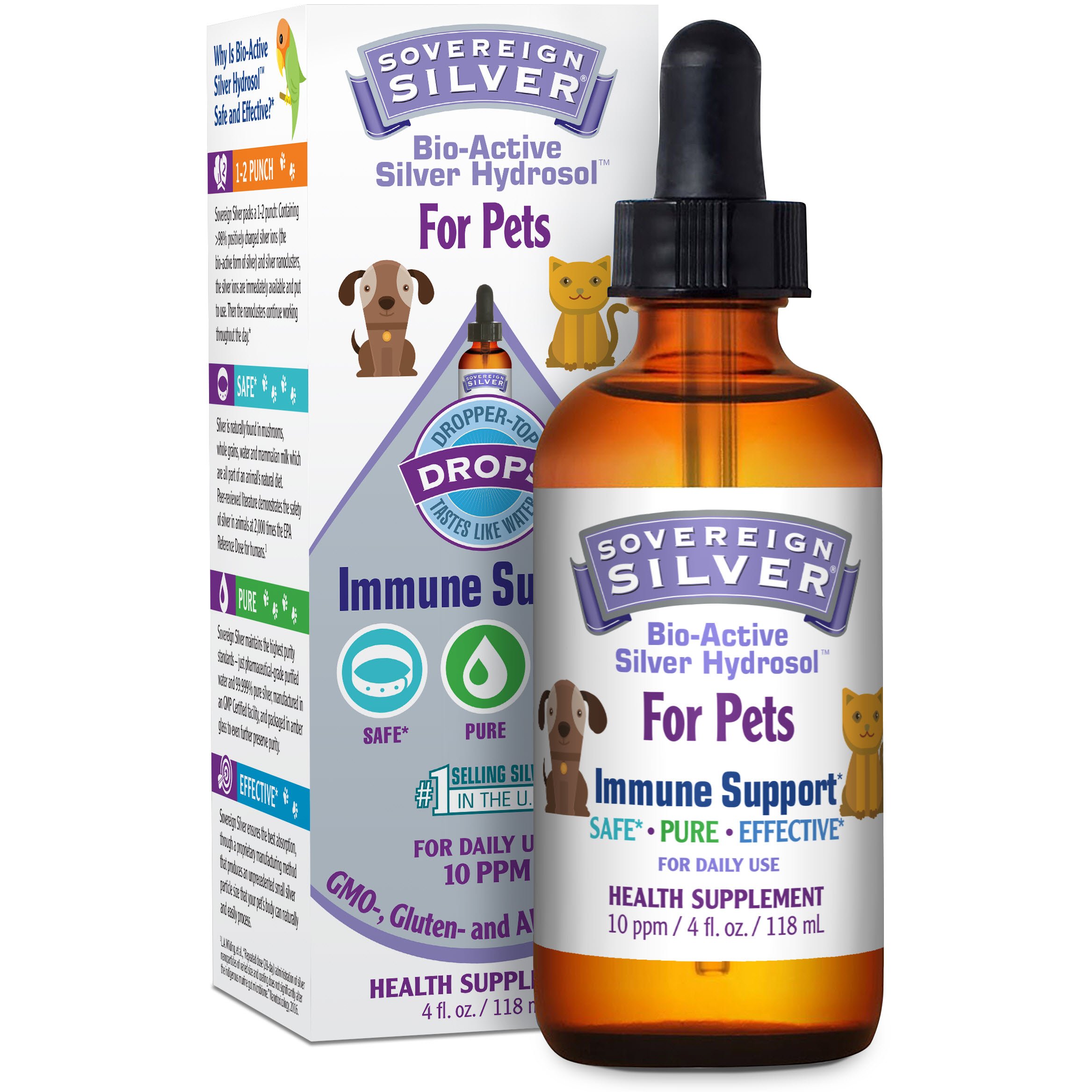 Sovereign Silver® for Pets BioActive Silver Hydrosol™ for