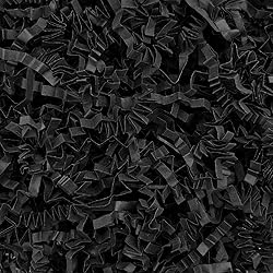 Tisspoms 2LB Black Crinkle Cut Paper Shred