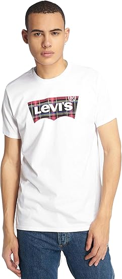 maglietta levi's bianca uomo