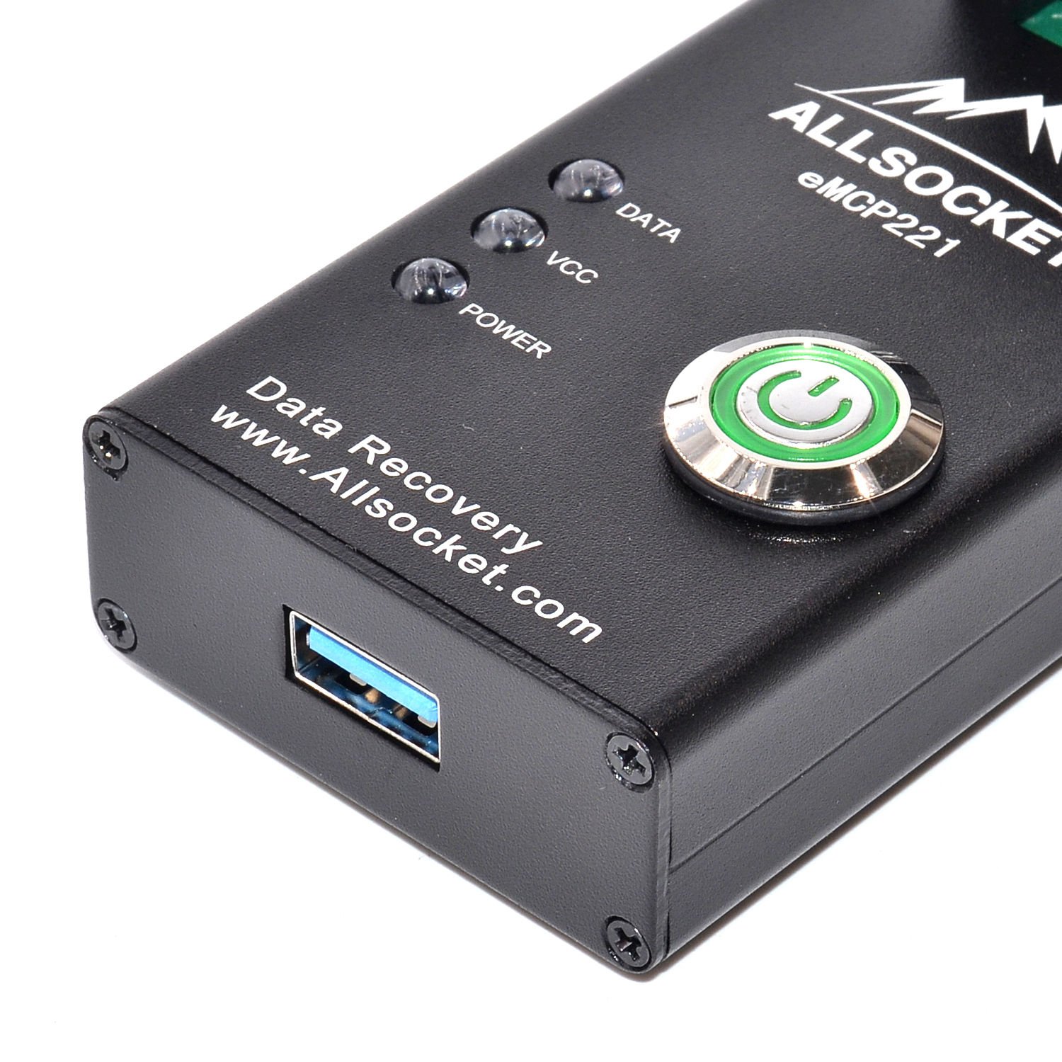 eMMC/eMCP MemoryUSB3.0 Adapter for BGA153/169 BGA186/162 BGA221 BGA529