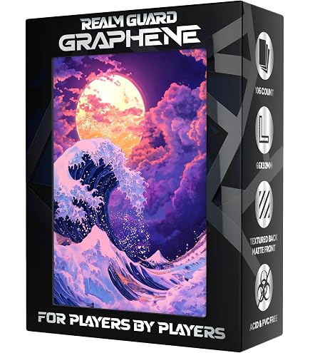 neon card sleeves Amazon.com: Realm Guard Graphene -100ct Textured Matte TCG/MTG Art Sleeves ( Neon Retro Wave) : Toys & Games