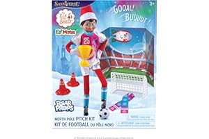 The Elf on the Shelf Polar Props Soccer Set – Scout Elf Accessory Kit (Scout Elf Not Included)
