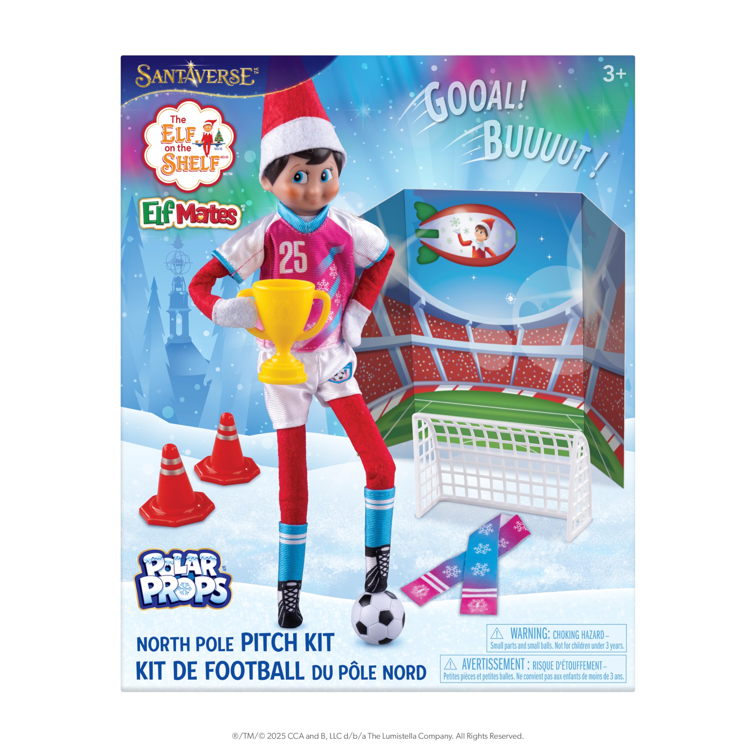Photo 1 of  Accessories for Easy Sporty Soccer Elf Scenes - Scout Elf Not Included