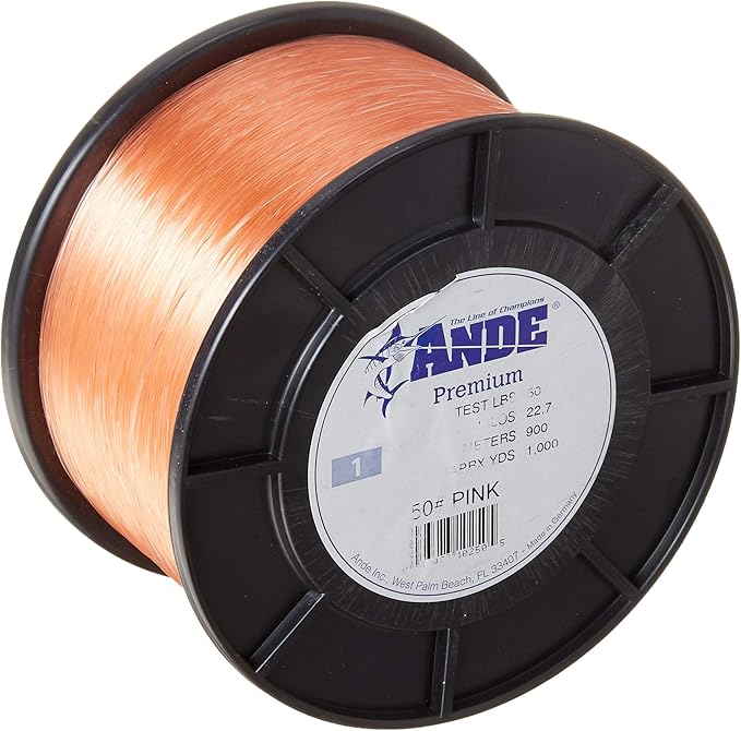 Ande Premium Monofilament 1 lb. Spool 50lb. Test