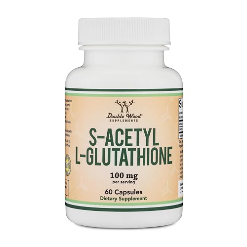 S Acetyl L Glutathione Capsules 100mg 60 Count Acetylated S Acetyl L Glutathione Capsules 100mg 60 Count Acetylated
