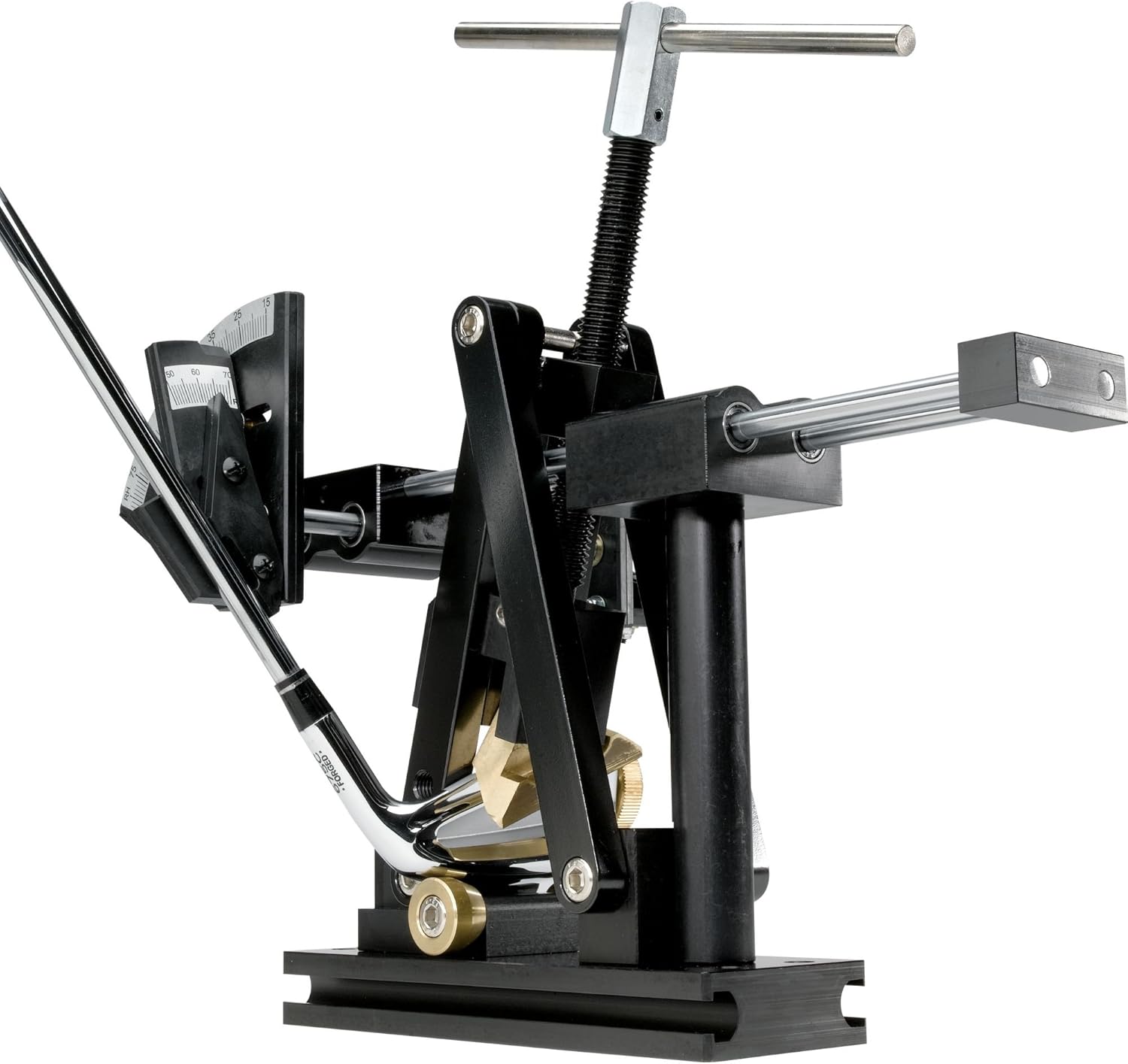 golf iron bending machine