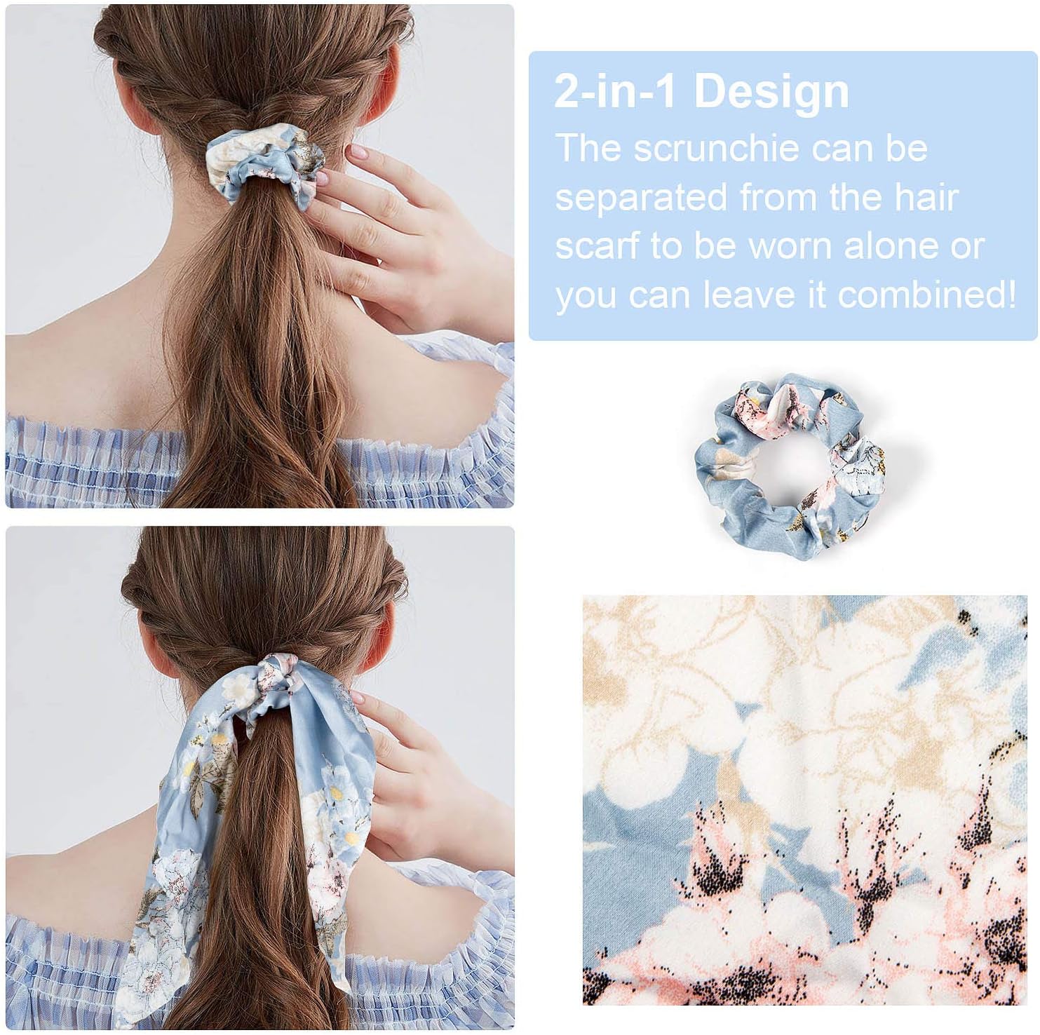 Hair Scarfs Scrunchies - Image 4