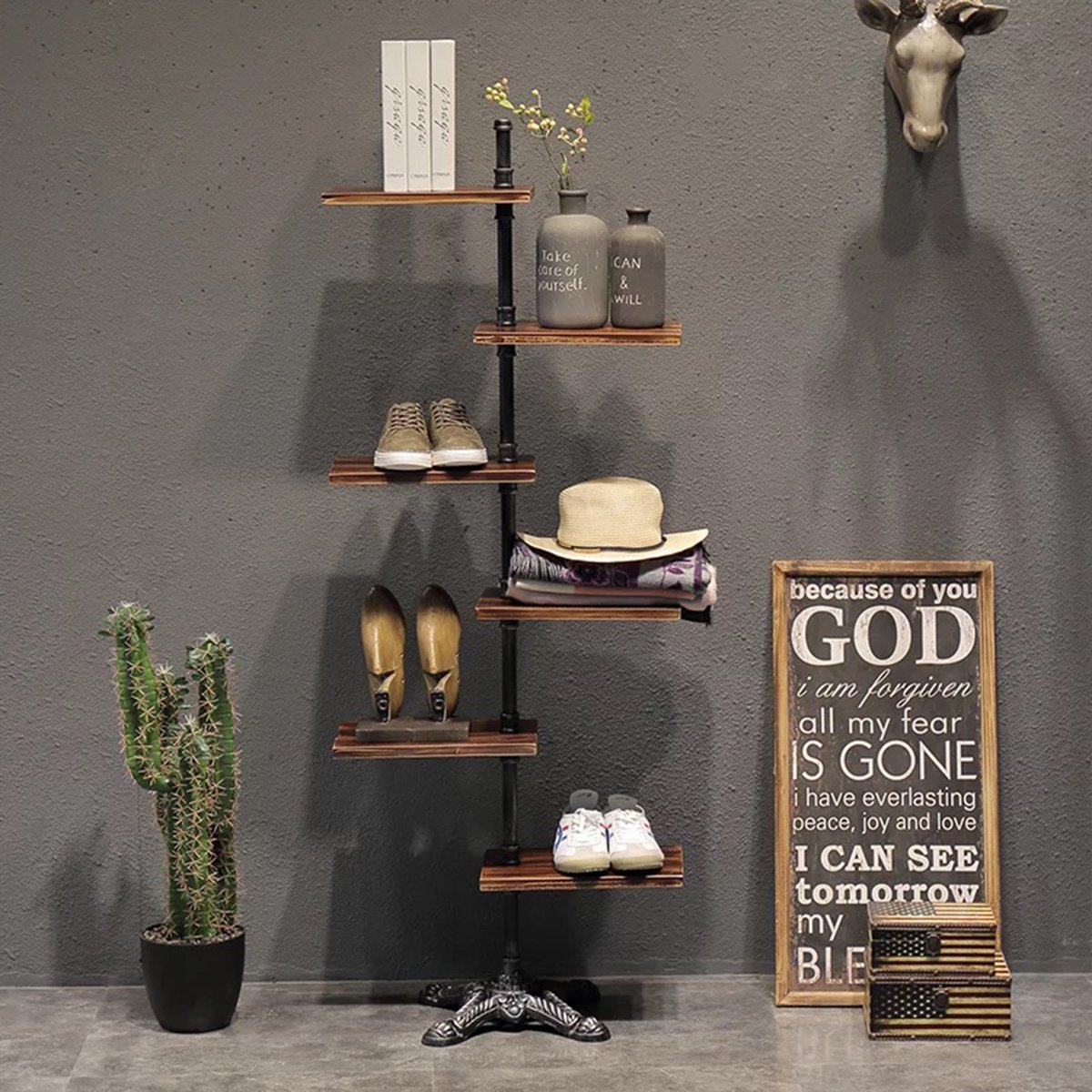 Best Shoe Rack With Flower