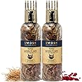 SWOSH Ayurvedic Herbal Hair Oil Mix 2 Combo Bottle with Healthy Hair Packed with Goodness of Ayurvedic Natural Dried Herbs For Oil Infusion Made In India Pack of 2(1 pack = 0.35 Oz/10 gm)