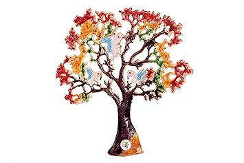 Buy Kdt Metal Artificial Tree Wall Art Hanging For Living Room