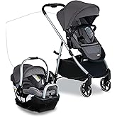Britax Willow Grove SC Baby Travel System, Infant Car Seat and Stroller Combo with Alpine Base, ClickTight Technology, SafeWa