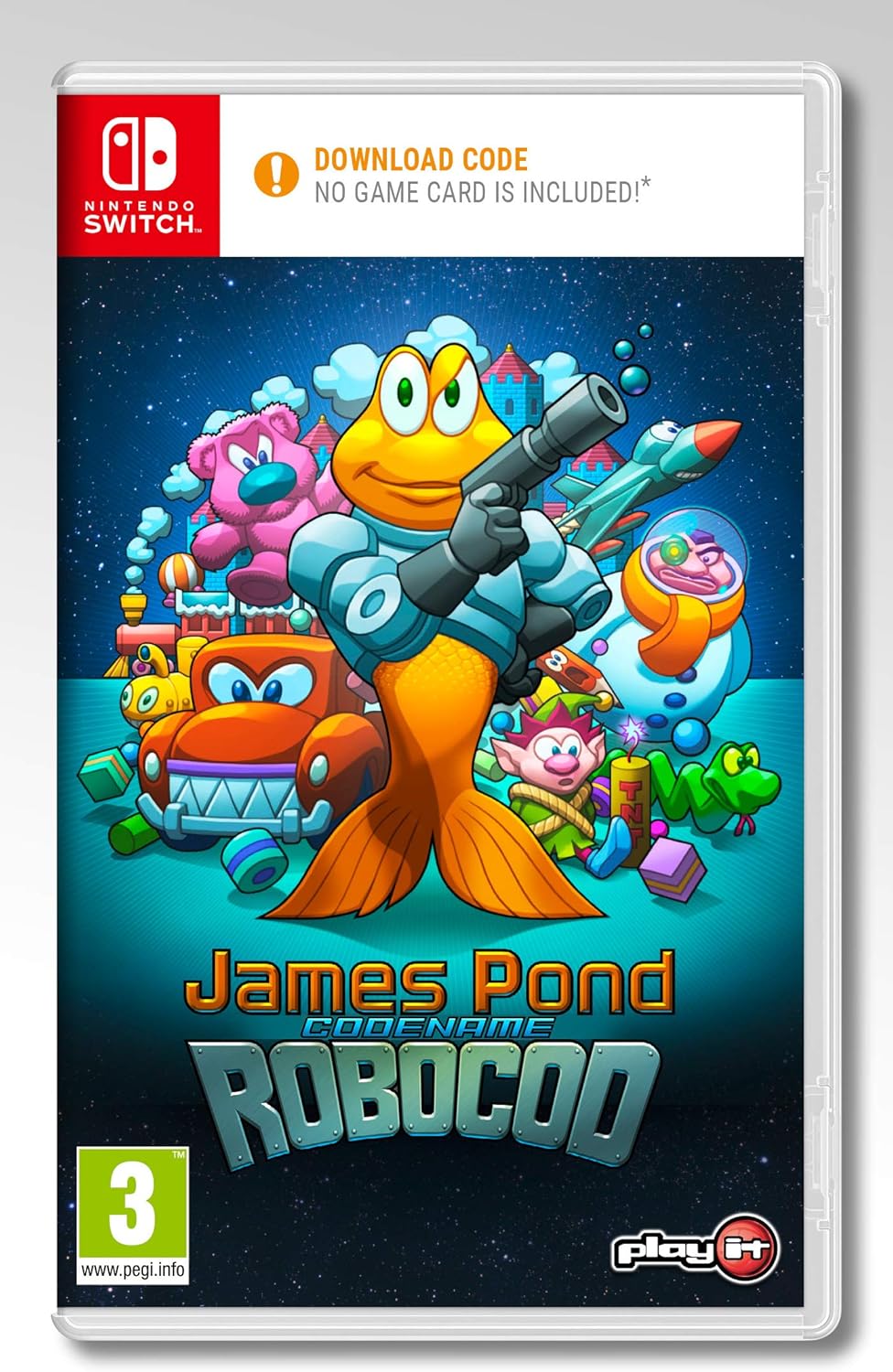 James Pond Codename Robocop Nintendo Switch Amazon Co Uk Pc Video Games