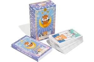 Eighty Eight Miracles Tarot Cards - Red Panda & Friends - Oracle Cards for Beginners - Includes Guide Book of Symbolic Tarot Meanings, Online Course & Exclusive Community for Beginners & Advanced