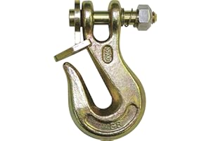 B/A Products Twist Lock Clevis Grab Hook - 1/4in. 3.5in.L, 3,500-Lb. Capacity, Model Number G8-200-14