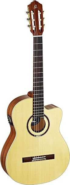 Camps NAC2 Guitarra clasica electrificada caja estrecha - Guitar From Spain