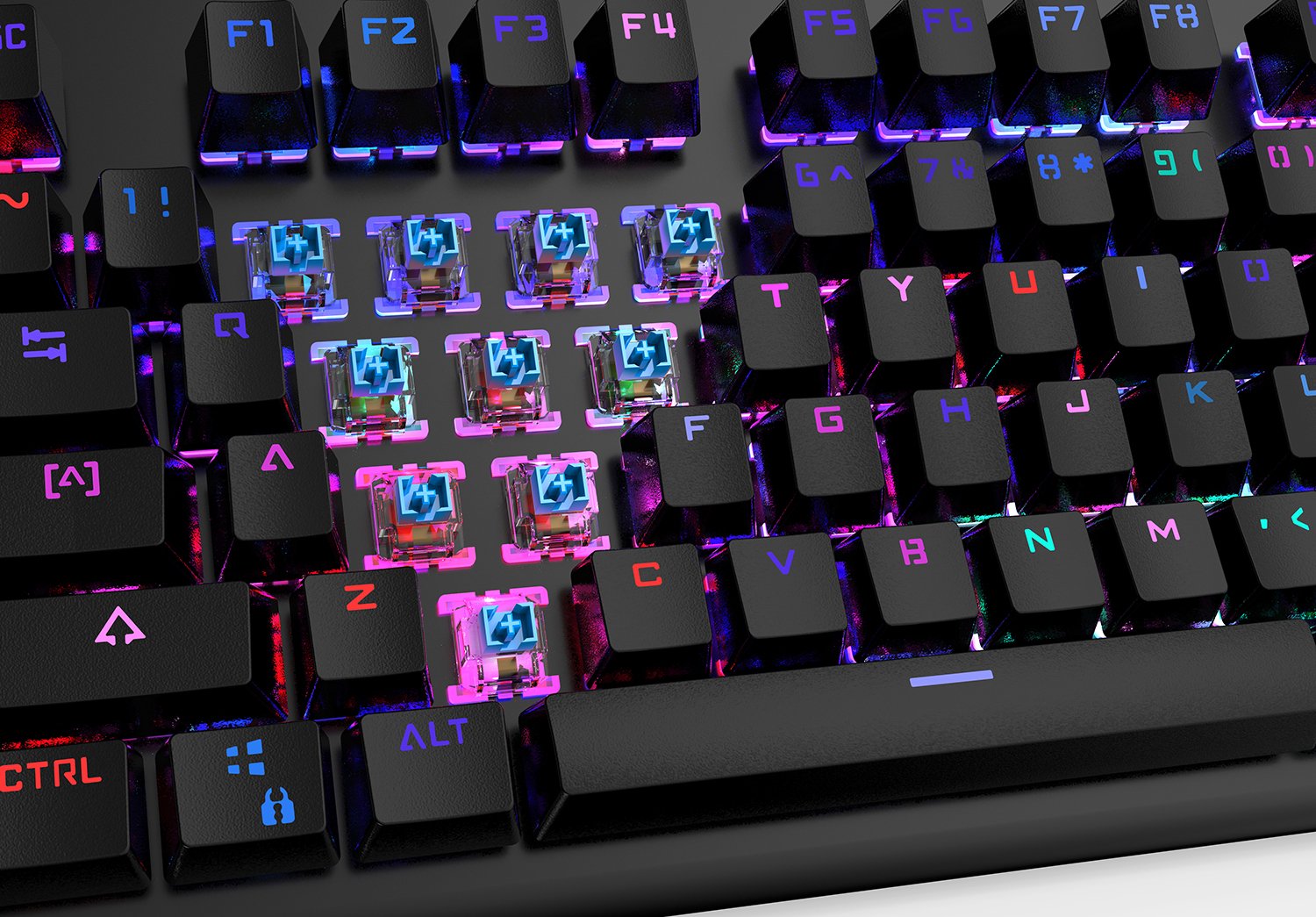 ET Robot RGB Mechanical Gaming Keyboard 16.8 Million Color LED Backlit