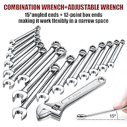 ARUCMIN 438-Piece Mechanics Tool Set with 3-Drawer
