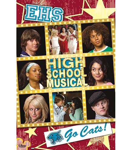 Poster High School Musical 2 – Scena In Piscina, Formato Maxi 61x91,5 Cm, Stampa Laminata