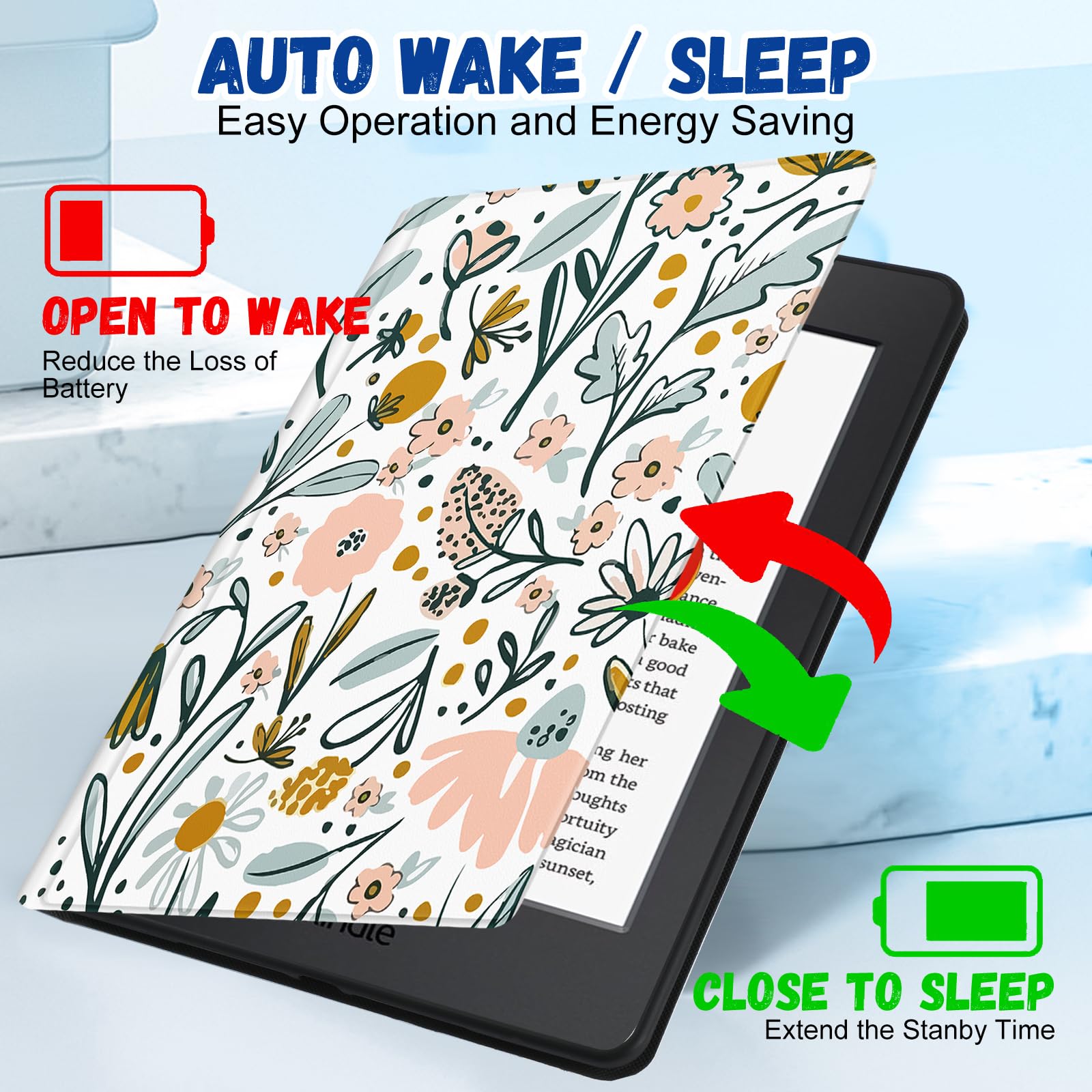 for Kindle Paperwhite 10th Generation Case 2018 Release 6