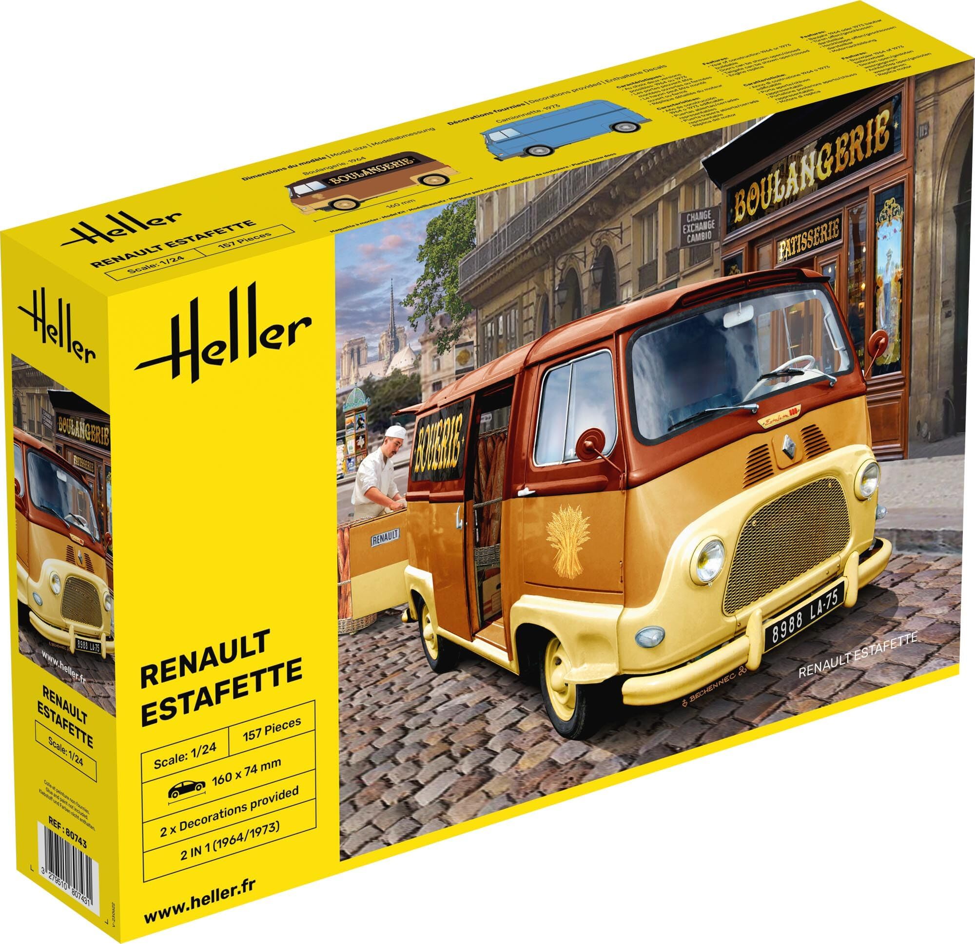 Heller 1:24 - Renault Estafette