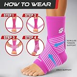 SS SLEEVE STARS Sleeve Stars Ankle Brace with Removable Strap 10-12 Inch view 7