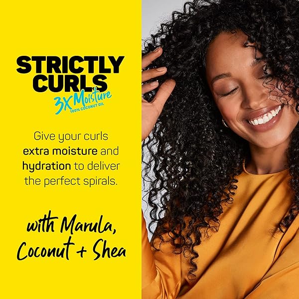 MARC ANTHONY SHAMPOO & CONDITIONER SET FOR CURLY HAIR, STRICTLY CURLS – DEEP MOISTURIZING & HYDRATING SHAMPOO & CONDITIONER FOR CURL DEFINITION, ADDED SHINE – HAIR PRODUCTS REDUCES FRIZZ